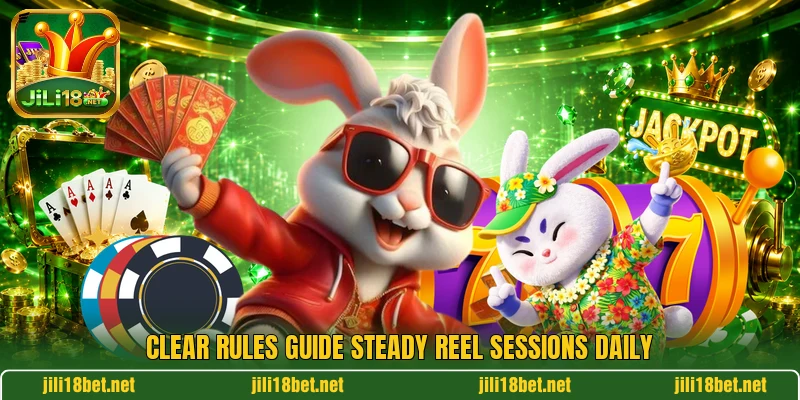 Clear rules guide steady reel sessions daily