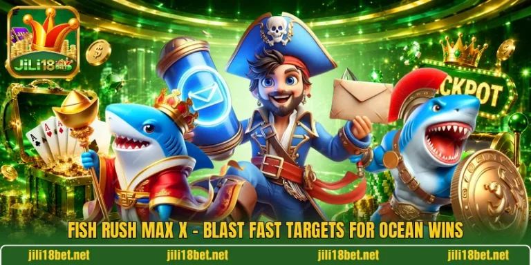 Fish Rush Max X - Blast Fast Targets For Ocean Wins