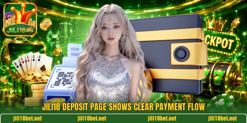 JILI18 deposit page shows clear payment flow JILI18 deposit page shows clear payment flow