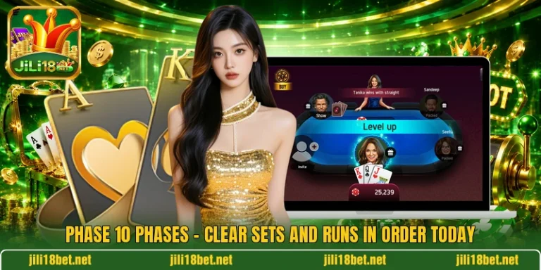 Phase 10 Phases - Clear Sets And Runs In Order Today