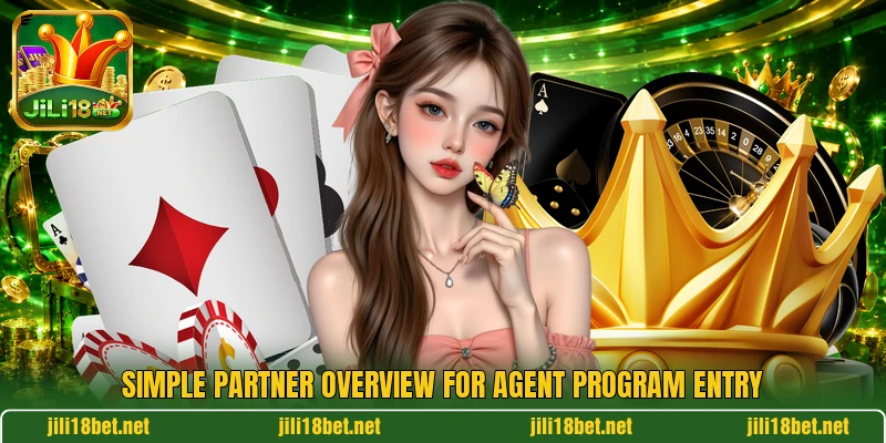 Simple partner overview for agent program entry Simple partner overview for agent program entry