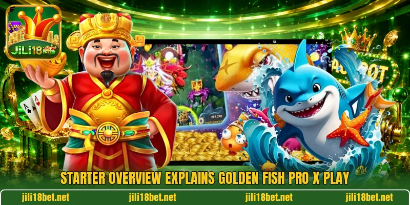 Starter overview explains Golden Fish Pro X play Starter overview explains Golden Fish Pro X play